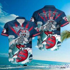 Cleveland Guardians Grateful Dead Hawaiian Shirt