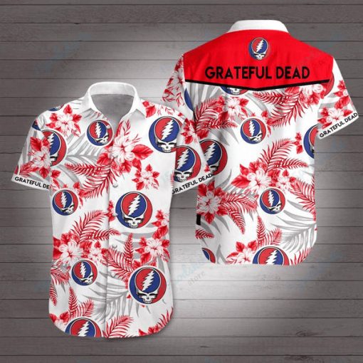 Grateful Dead Logos Hawaiian Shirt