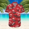 Slayer Red Island Theme Hawaiian Shirt