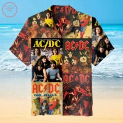 AC/DC Band with Albums Hawaiian Shirt