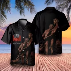 Black Sabbath The Eternal Idol 1987 Album Hawaiian Shirt