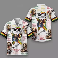 Bob Marley My Music Version Hawaiian Shirt