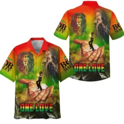 Bob Marley One Love Amazing Hawaiian Shirt