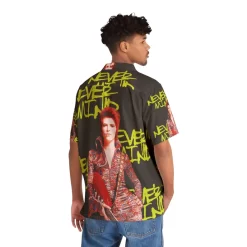 David Bowie Ever Mind hawaiian shirt Back Side