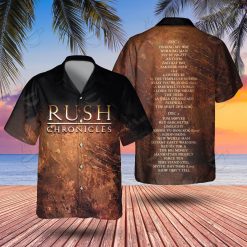 Great Rock Band Rush Chronicles Hawaiian Shirt