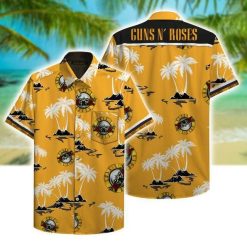 Guns N’ Roses Paradise City Beach Hawaiian Shirt