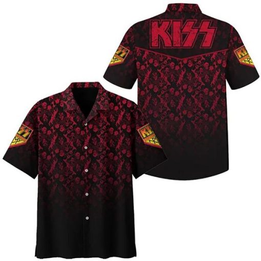 Kiss Rock Band No198 Hawaiian Shirt