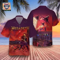 Megadeth Rock Band Peace Sells Hawaiian Shirt