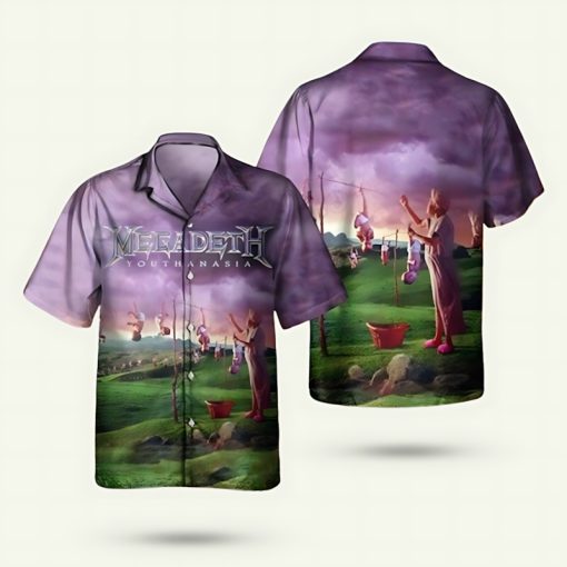 Megadeth Youthanasia Hawaiian Shirt