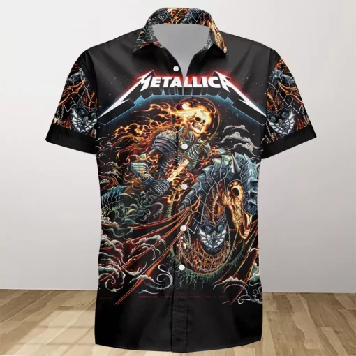 Metallica Gothenburg Sweden M72 World Tour Hawaiian Shirt