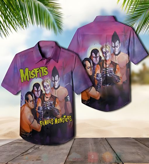 Misfits Famous Monsters Album Hawaiian Shirt