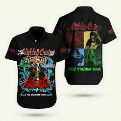 Motley Crue 2022 Stadium Tour Hawaiian Shirt