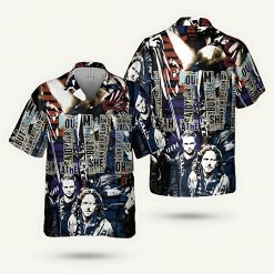 Motley Crue Band Vintage Style Hawaiian Shirt