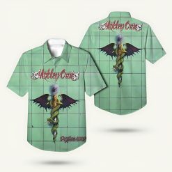 Motley Crue Music Green Hawaiian Shirt