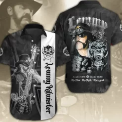 Motorhead Lemmy Kilmister 3D Hawaiian Shirt