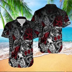 Motorhead Skull theme Hawaiian Shirt