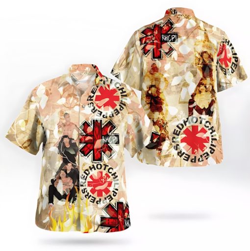 Music Rock Band Red Hot Chili Peppers Hawaiian Shirt