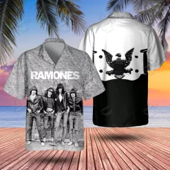 Punk Rock Band Ramones 53Rd And 3Rd Hawaiian Shirt