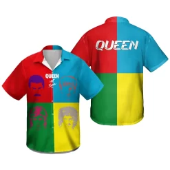 Queen Hot Space Hawaiian Shirt