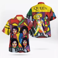 Queen Rock Band Hawaiian Shirt