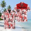 Red Van Halen With Guitar Hawaiian Shirt 2 side