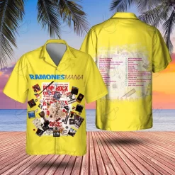 Rock Band Ramones Mania Hawaiian Shirt