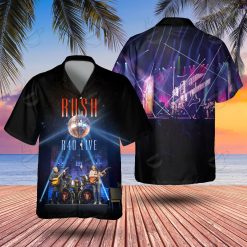 Rock Band Rush R40 Live Hawaiian Shirt