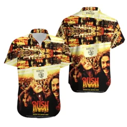 Rush Beyond the Lighted Stage Hawaiian Shirt