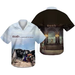 Rush Rock Band A Farewell To Kings Album Hawaiian Shirt