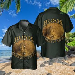 Rush Rock Band Caress of Steel Hawaiian Shirt