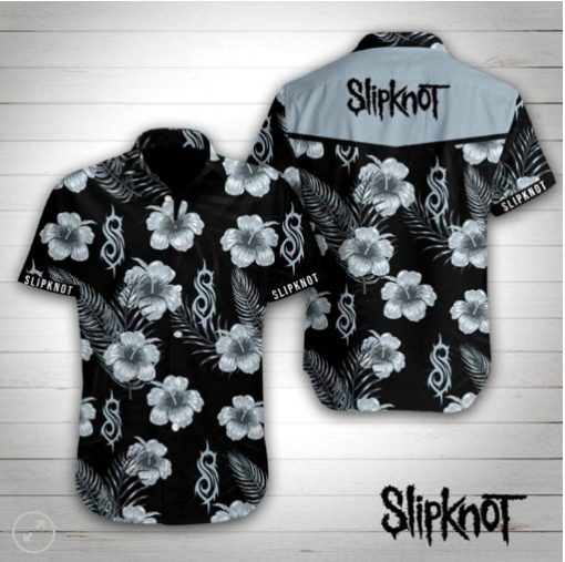 Slipknot Flowers Tropical Hawaiian Shirt