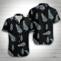 Slipknot Tropical Black Hawaiian Shirt