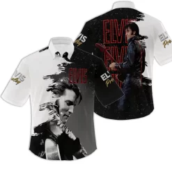 The King Of Rock’n Roll Elvis Presley Hawaiian Shirt