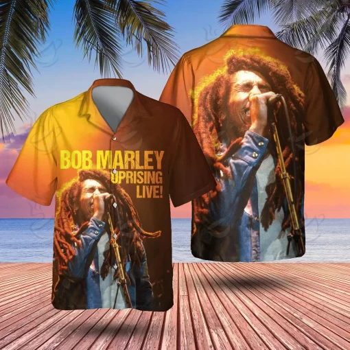 Uprising Live Bob Marley Hawaiian Shirt