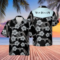 Van Halen Flower Summer Hawaiian Shirt