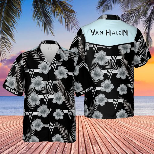 Van Halen Flower Summer Hawaiian Shirt