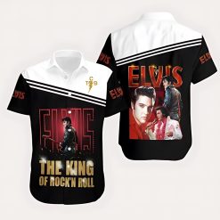 3D Elvis Presley The King Of Rock n Roll Hawaiian Shirt