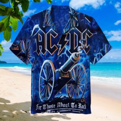 AC DC For Those About To Rock Hawaiian Shirt