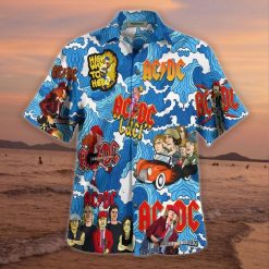 AC/DC Rock Out in Style Hawaiian Shirt