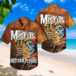 American Psycho Studio Album By Misfits Hawaiian Shirt