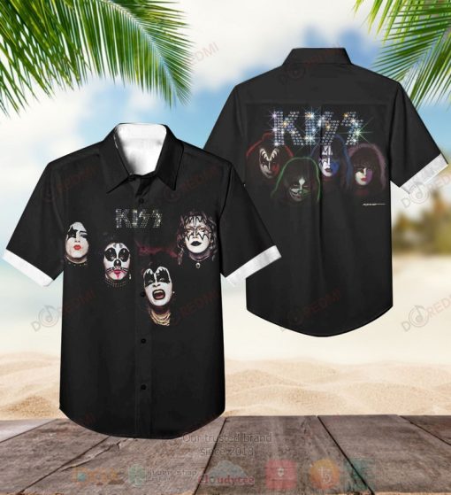 BEST Kiss Band All Over Print Tropical Hawaiian Shirt