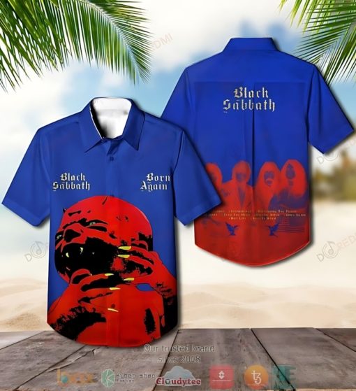 Black Sabbath Band Born Again Hawaiian Shirt