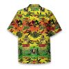 Bob Marley The King Of Reggae Hawaiian Shirt Back Side