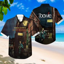 David Bowie The Rise And Fall Of Ziggy Stardust Hawaiian Shirt