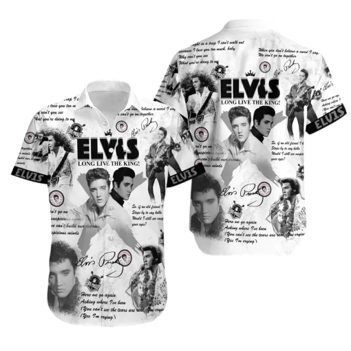 Elvis Long Live the King Hawaiian Shirt