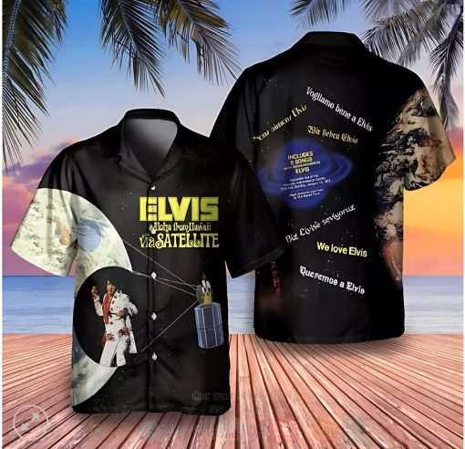 Elvis Presley Aloha from Hawaii via Satellite Hawaiian Shirt