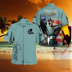 Elvis Presley American Icon Hawaiian Shirt