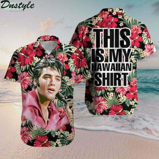 Elvis Presley Flower This Is My Hawaiian Shirt