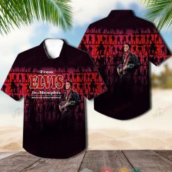 Elvis Presley From Elvis In Memphis Short Sleeve Hawaiian Shirt