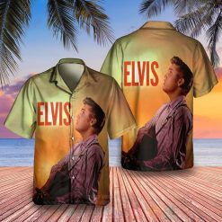 Elvis Presley Sunset Serenade Hawaiian Shirt